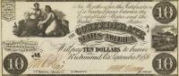 p27a from Confederate States of America: 10 Dollars from 1861